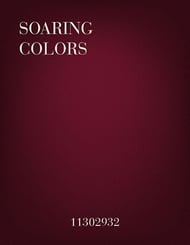 Soaring Colors March Concert Band sheet music cover Thumbnail